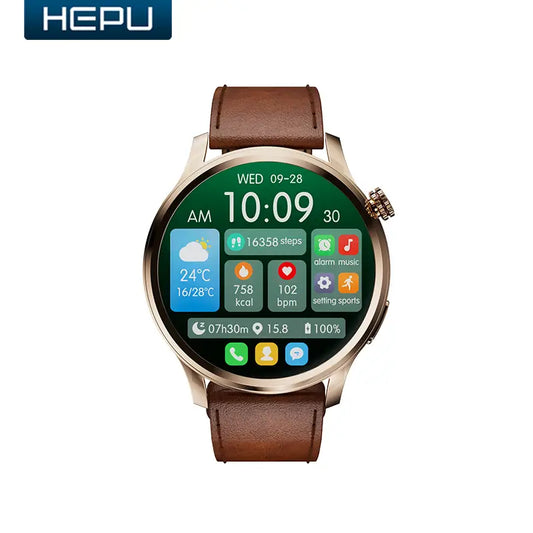 La Montre Connectée G31 avec 3 Bracelets Offerts (Cuir/Silicone/Chaine)
