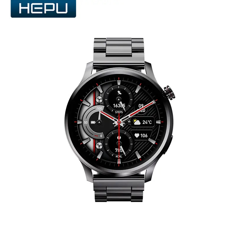 La Montre Connectée G31 avec 3 Bracelets Offerts (Cuir/Silicone/Chaine)