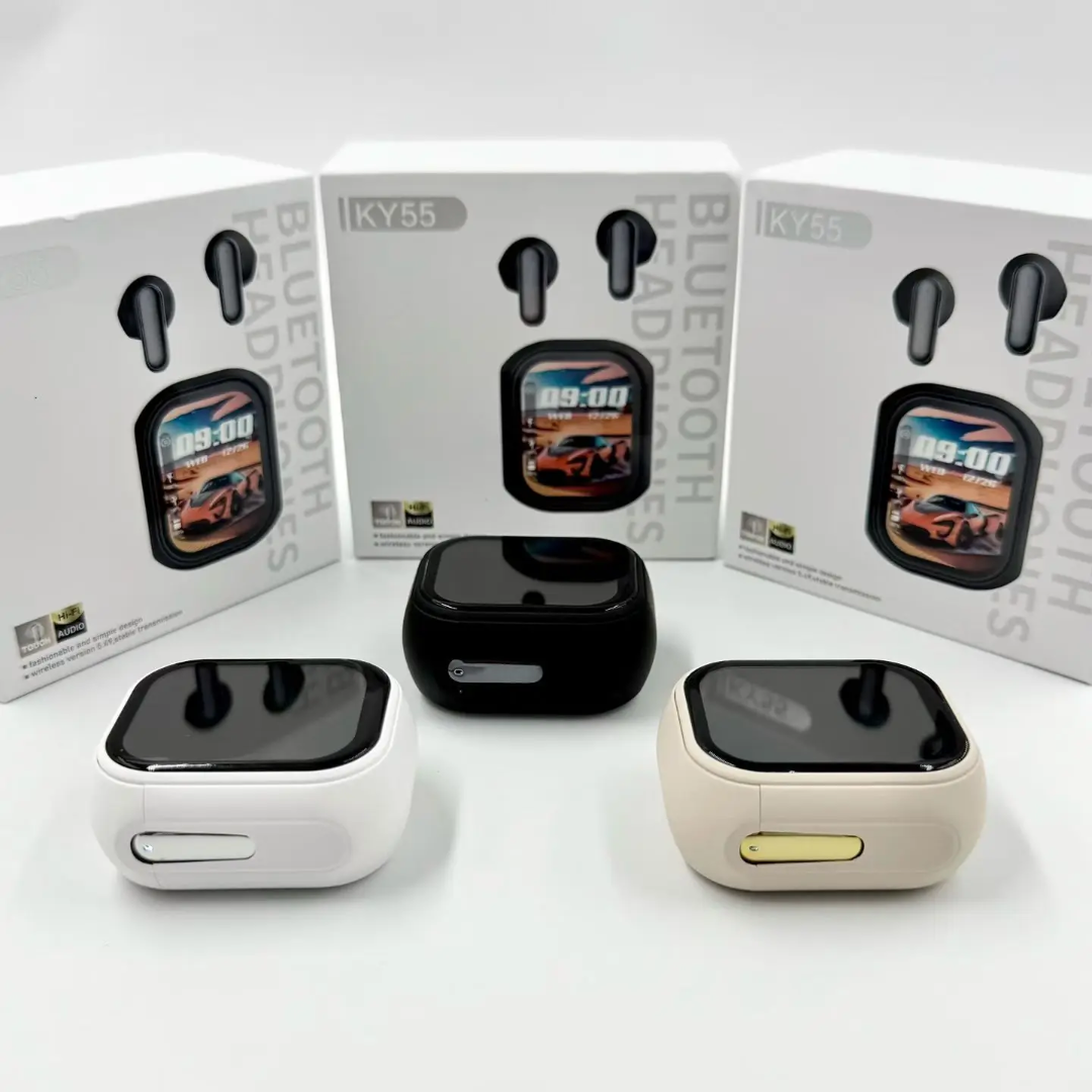 🎧 Écouteurs Bluetooth 2 en 1 Confort et Qualité auditive 🎁Fourreau en cuir offert