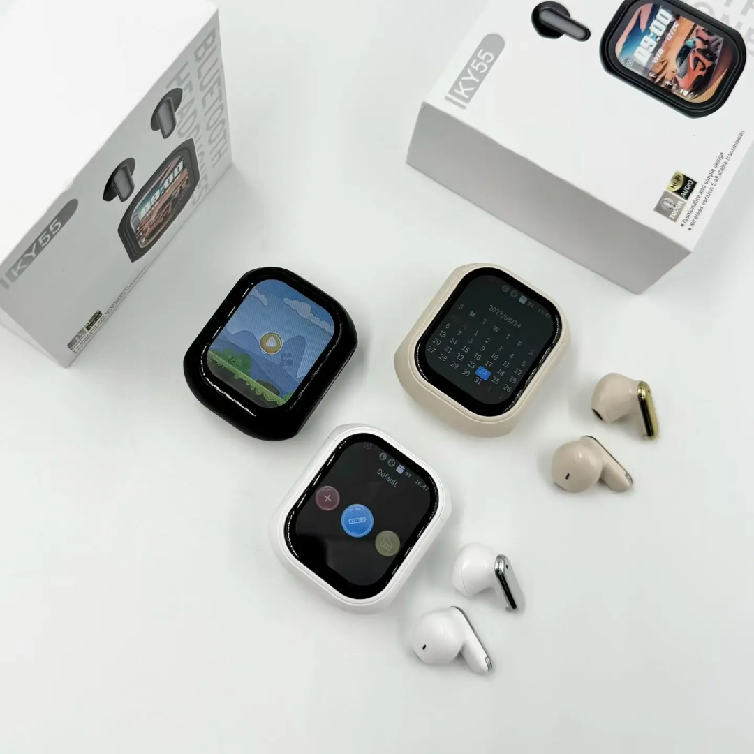 🎧 Écouteurs Bluetooth 2 en 1 Confort et Qualité auditive 🎁Fourreau en cuir offert